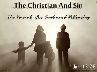 The Christian And Sin