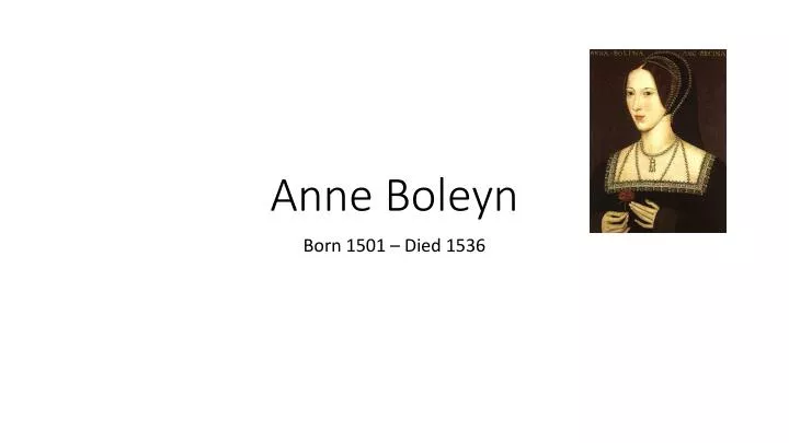 anne boleyn