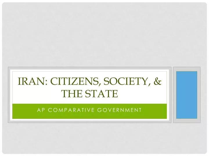 iran citizens society the state
