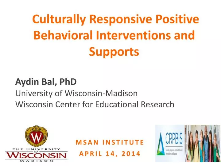 culturally responsive positive behavioral interventions and supports