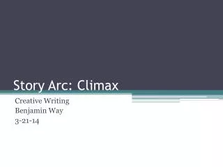 story arc climax