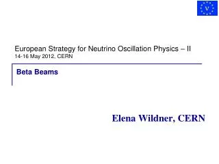 Elena Wildner, CERN