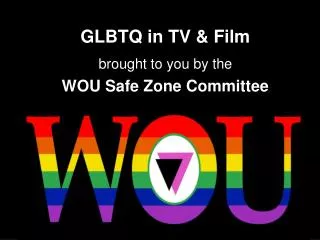 GLBTQ in TV &amp; Film