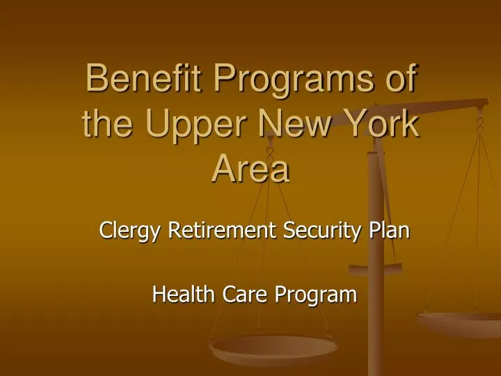 benefit programs of the upper new york area