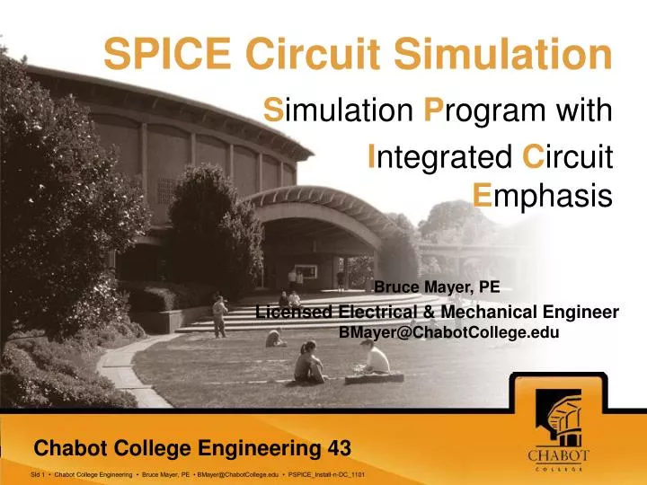 spice circuit simulation