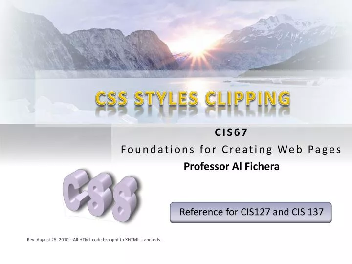 css styles clipping