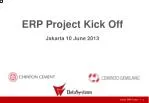 ERP Project Kick Off