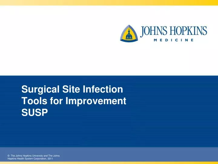 surgical site infection tools for improvement susp