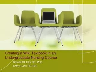 Creating a Wiki Textbook in an Undergraduate Nursing Course