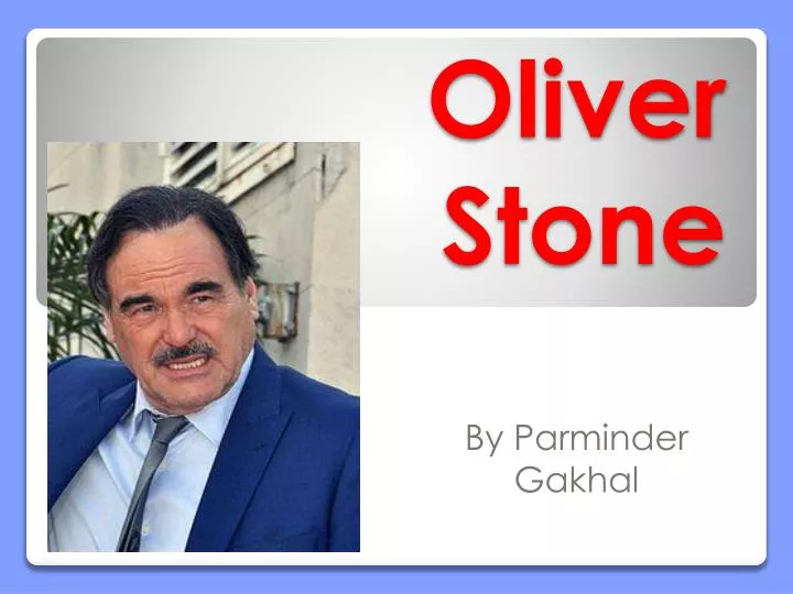 oliver stone