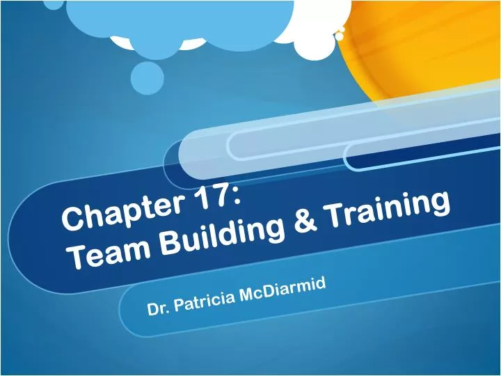 chapter 17 team building training