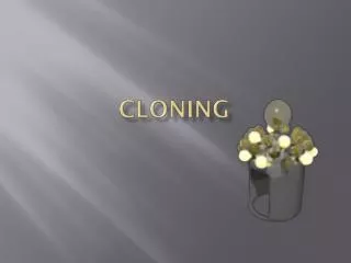 cloning