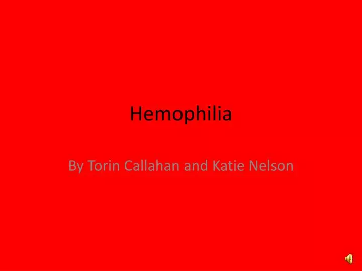 hemophilia