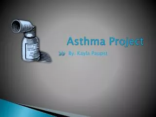 Asthma Project