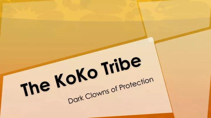 the koko tribe