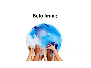 befolkning