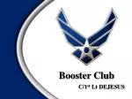 Booster Club - slide 1