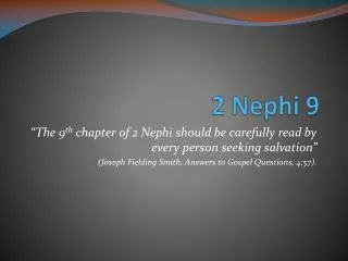 2 Nephi 9