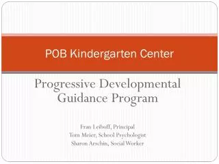 POB Kindergarten Center