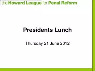 Presidents Lunch