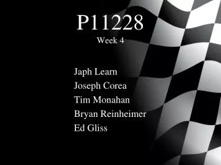 P11228 Week 4