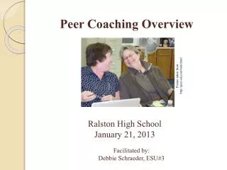 Ralston High School January 21, 2013