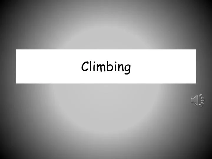 c limbing