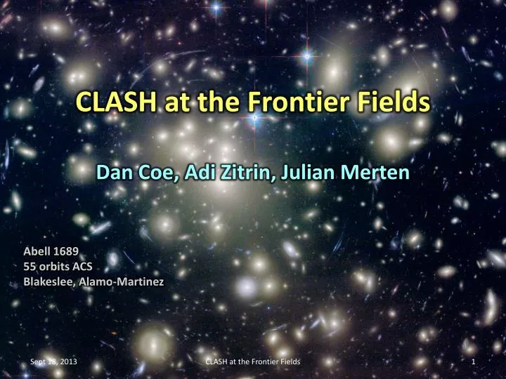 clash at the frontier fields