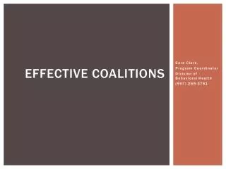 Effective Coalitions