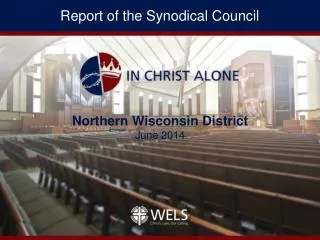Report of the Synodical Council