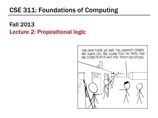 CSE 311: Foundations of Computing