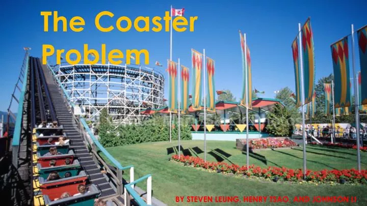 the coaster problem