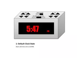 1: Default Clock State