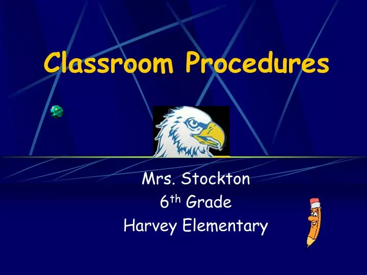 classroom procedures