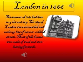 London in 1666