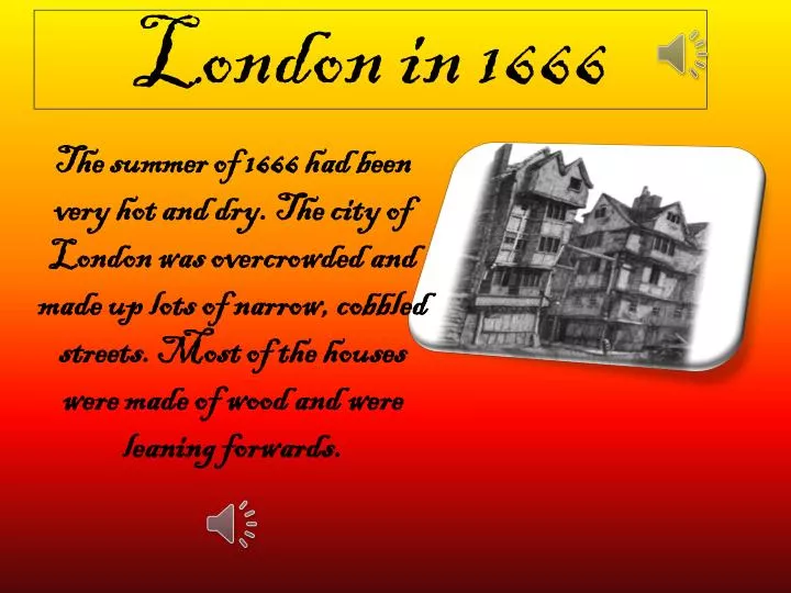 london in 1666