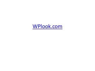 wplook com