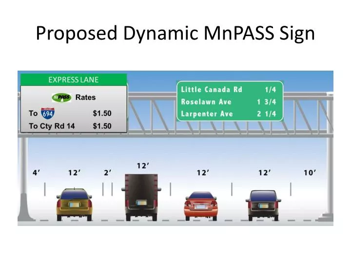 proposed dynamic mnpass sign