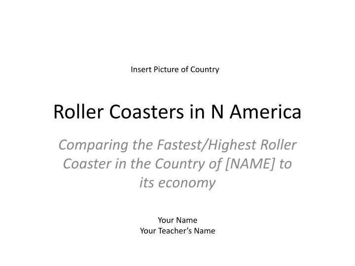 roller coasters in n america