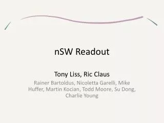 nSW Readout