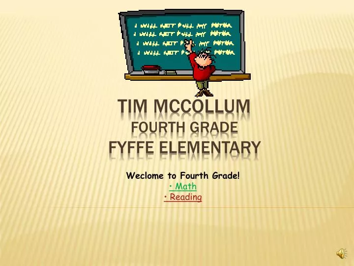 tim mccollum fourth grade fyffe elementary