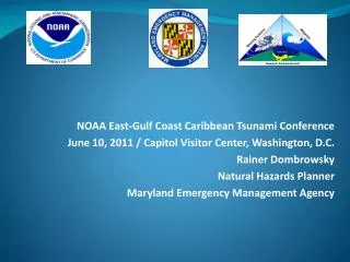 NOAA East-Gulf Coast Caribbean Tsunami Conference