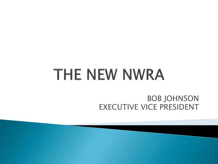 the new nwra