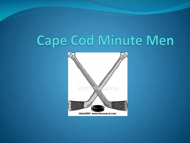 cape cod minute men