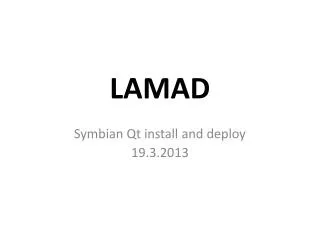 LAMAD