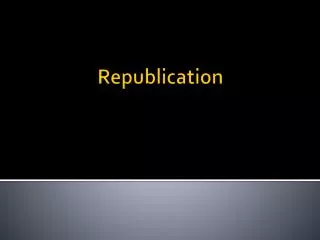 republication