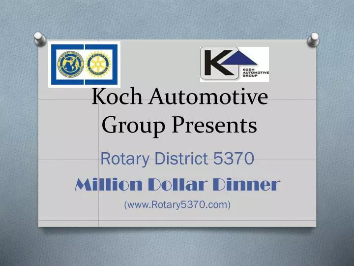 koch automotive group presents