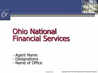 Ohio National Financial Services