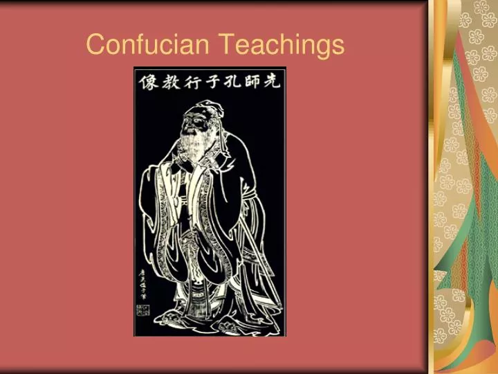 confucian teachings