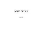 Math Review - slide 1